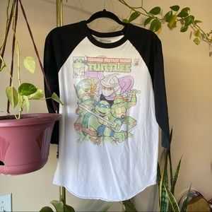 Teenage Mutant Ninja Turtles Baseball Tee